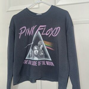 Pink Floyd Dark Side of the Moon Women's Black Sweatshirt S